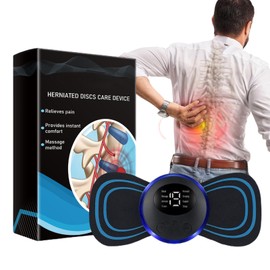 Electric Lumbar Traction Device, Spine Back Massager, Herniated Discs Care Device, Posture Corrector, Herniated Disc Relief Lumbar Back Device