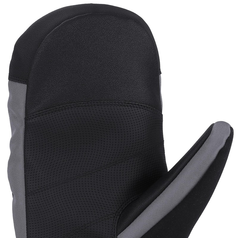 Carhartt Men's Waterproof Insulated Knit Cuff Mitten, Dark Grey/Black, XX-Large