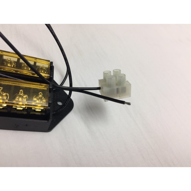 Ezdiyworld-8 Way Terminal Block Bus Bar,Splits 1 Input to 8