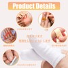 LvYiLinggg White Cloth Finger Sacks, 10-Piece Set, Gentle on Skin,