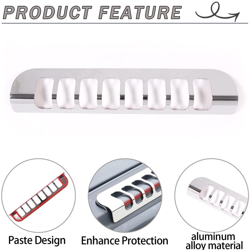 Lcojicep Car Brake Light Trim Compatible with Hummer H2 2003-2009,