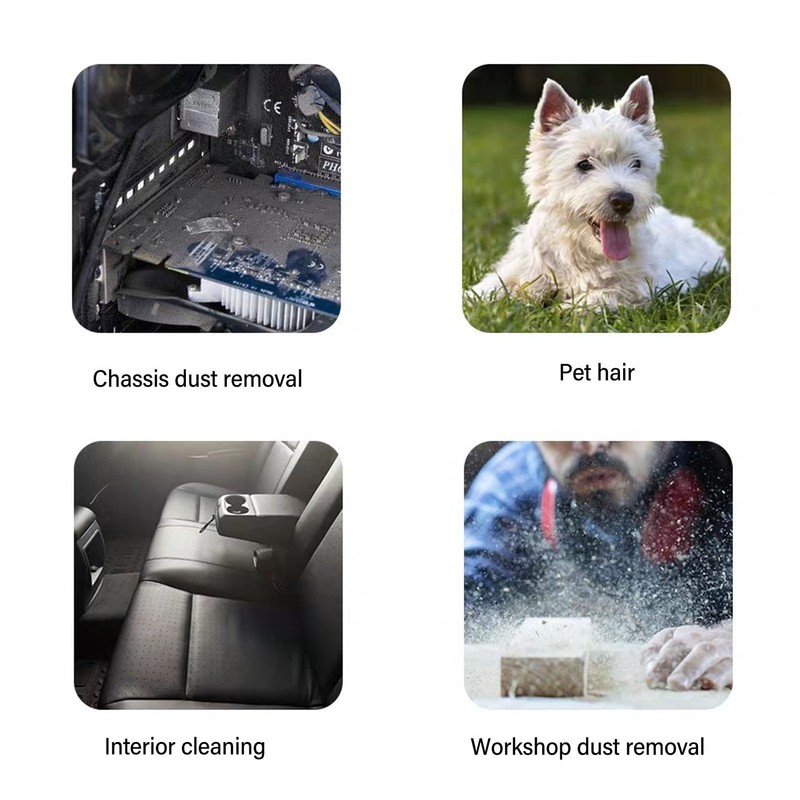 Electric Air Duster Professional 140000RPM Efficient Rechargeable Portable Handheld Turbo