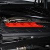 necar2020 Red Car Engine Bay U-Shaped Cover ABS Accessories Kit