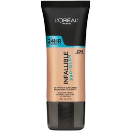 LOral Paris LOral Paris Makeup Infallible Up to 24HR Pro-Glow Foundation, Natural Buff, 1 fl oz.