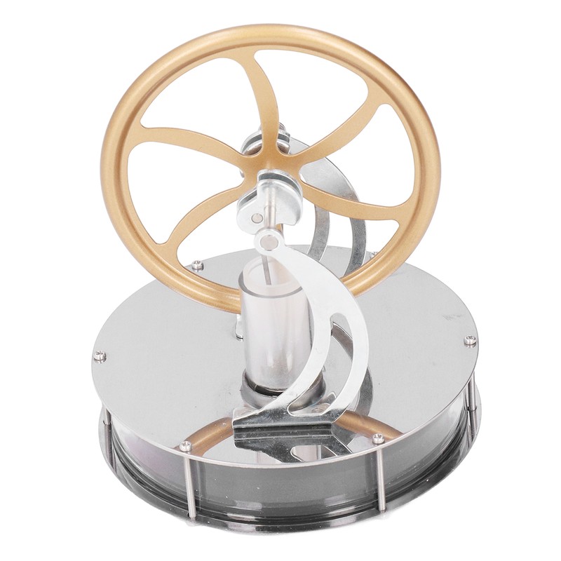 Low Temperature Stirling Engine Model DIY Interesting Stainless Steel Zinc