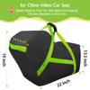 YOREPEK Infant Car Seat Travel Bag Compatible with All Nuna