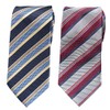 Towergem Men's Necktie Woven Jacquard XL Necktie, 63.0 inches (160