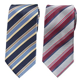 Towergem Men's Necktie Woven Jacquard XL Necktie, 63.0 inches (160 cm), PA2-06