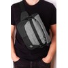 Manufaktur13 Black Heather Pocket Bag - Cross Body Bag with