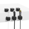 Cable Holder Clips, 6 Pieces, Magnetic Lock Function, Cable Holder,