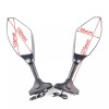 Unbranded Rearview Mirrors With Turn Signals LED For Suzuki Katana