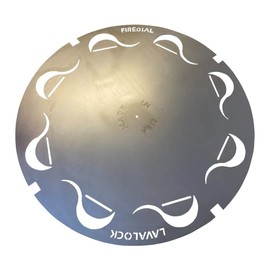 FireDial Baffle Plate Heat Management System for Charcoal BBQ and Barbecue Smokers, UDS, WSM, Kettle (For 26 in. Kettle)