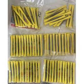 Diane 72 Pcs Hair Perm Rods Plastic Cold Wave Perming Rods Hair Rollers Curlers