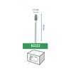 Dremel 83322 Silicon Carbide Grinding Stones, 3 Rotary Tool Accessories