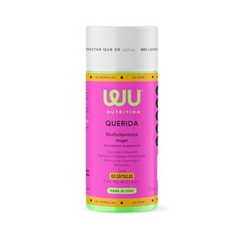 WU Nutrition QUERIDA - Multivitamínico para Mujer con 20 Ingredientes Clave - Con Colágeno, Biotina, Hierro, Magnesio y Ácido Fólico - Energía, Salud Inmune y Vitalidad - 60 Cápsulas (1 Mes)