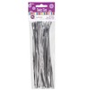Twist Ties - Silver - 7.25 inches - 50 Pieces