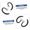 OHPHCALL 4pcs Ear Hooks for Earbuds Rubber Ear Clip Holders