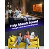 Soundproof Wall Panels, Acoustic Self-Adhesive Sound Proof Panels for Walls,