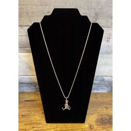 Unbranded 1pc Anime Girl In Cat Costume Cat Ears Pendant & Necklace Cosplay Charm Jewelry