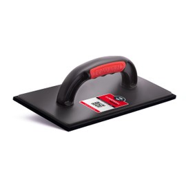 COMENSAL® Grating Board Plastic Joint Trowel - Cellular Rubber - Cleaning Board - Rubber Smoothing Trowel - Professional Grout Board for Tilers - Ergonomic Handle - for Grouting - Made in EU - 280 x