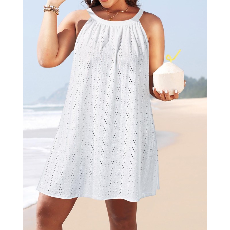 Daci - Traje de baño de talla grande para mujer,