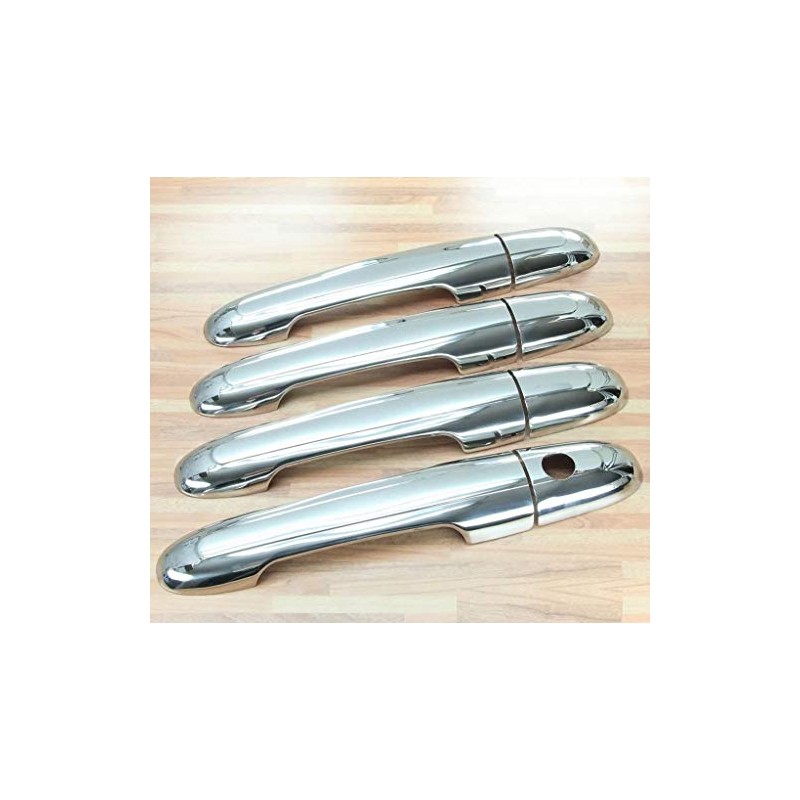 Recambo Stainless Steel Door Handle Cover Caps Set V2A Compatible