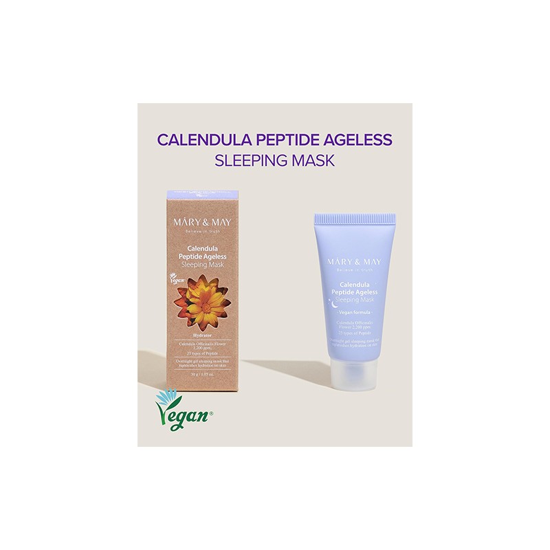 Mary&May [Mary&May]*mini* Calendula Peptide Ageless Sleeping Mask 30g