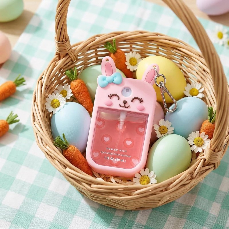 Metyond Rabbit Silicone Case for Touchland Hand Sanitizer Spray with