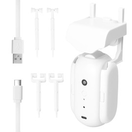 1pc Tuya Smart Curtain Motor BT Voice Control Switch Electric Curtain Robot APP Control Timer Setup Compatible with Alexa  Home for Roman Rod