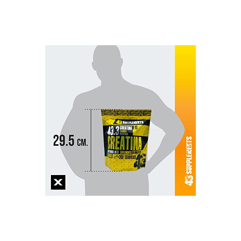 43 SUPPLEMENTS | Creatina | 1Kg