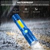 Spriak Rechargeable LED Flashlights, Magnetic Flashlight Super Bright Tactical Flashlight