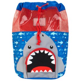 Harry Bear Kids Swim Bag Shark Blue