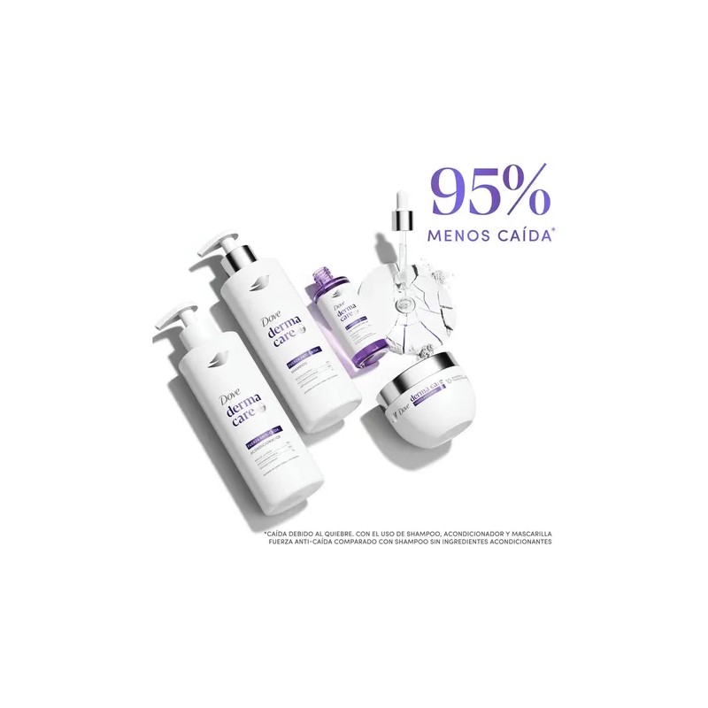 Shampoo Fuerza Anti-Caida Botella de 400ML Dove