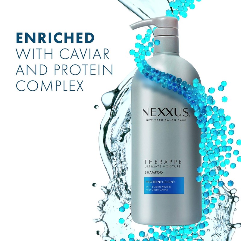 Nexxus Shampoo and Conditioner Therappe Humectress 2 Count for Dry