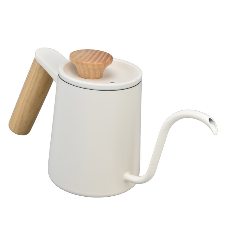 Stainless Steel Handle Drip Coffee Pot Long Gooseneck Spout Drip