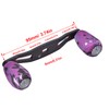 Fishing Reel Handle Knob Carbon Fiber Frame with Fittings Replacement