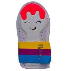 FizMu Baseball Sliding Mitt-Sliding Mitt for Baseball and Softball-Protective Glove for Right or Left Hand-Sliding Mitt for Youth and Adult-Sliding Mitt Baseball for Base Running (Icecream Style)