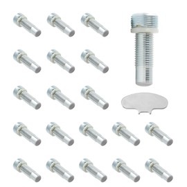 TamBee Invisible Self Tapping Screw Shelf Brackets, Shelf Brackets, Cabinets, Bookshelves and Furniture Shelf Brackets, Hidden Pallet Brackets (20 Pieces + 1 Direction Adjuster)