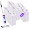 Pure Realm 54 Count Disposable Power Mop Pads Refills Compatible