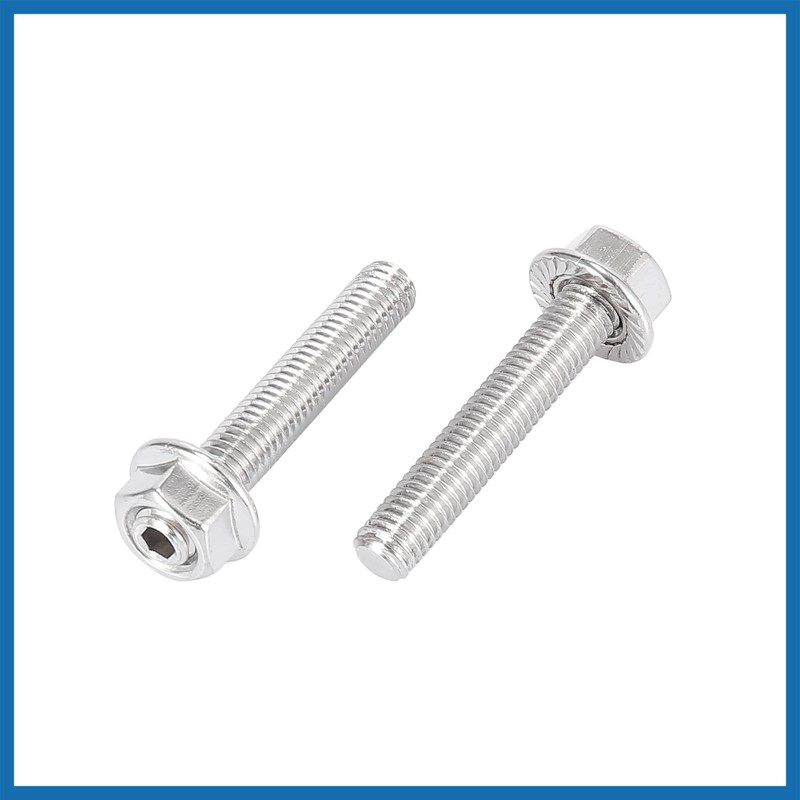 A ABSOPRO 16pcs Stainless Steel Exhaust Manifold Bolt Stud Hardware