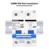DIHOOL DC Circuit Breaker,100A 2 Pole,12V to 240 Volt Solar