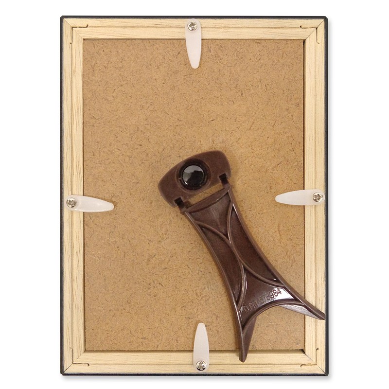 YONEOKA RIBBON Picture Frame Portrait Frame Black Large Wood with