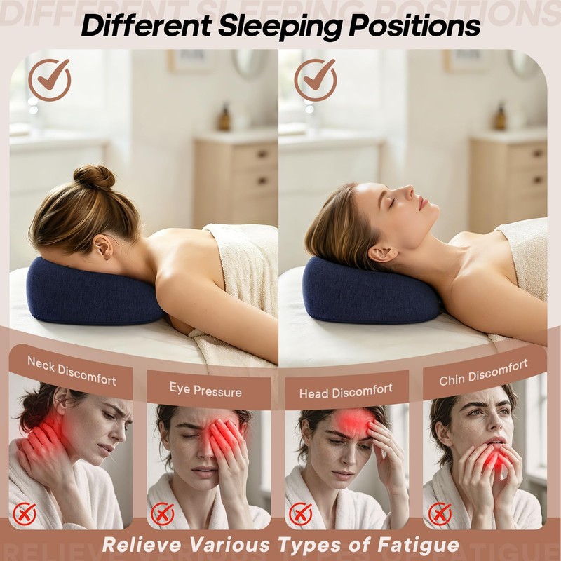 Breathe Easily Face Down Massage Pillow for Beauty Salon SPA