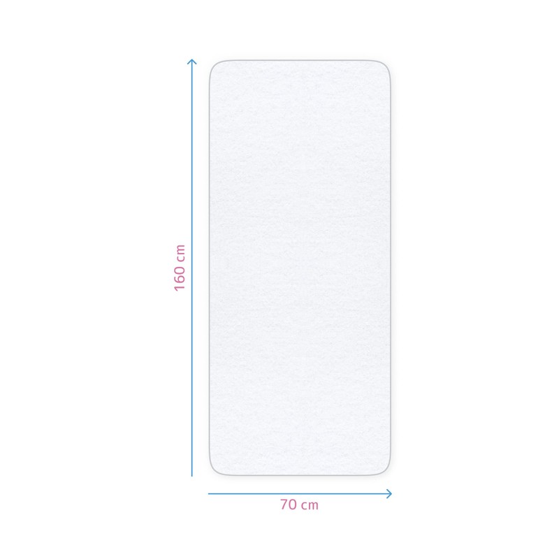 Waterproof Mattress Protector Sheet/Cover Fits 160x70 cm Junior Bed