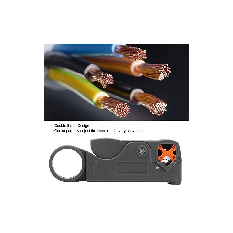 Pelacables, Herramienta de Pelado de Cables de Bricolaje Duradera y