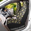 YINGQIGUAN 2 PCS Golden Bee Car Seat Covers Honey Bee