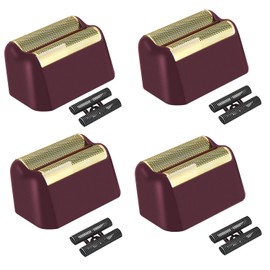 colorski 4 Pack Professional 5 Star Series Finale Shaver Replacement Foil and Cutter Bar Assembly Compatible With Wahl Shaver Foil 7031-100, 7043-100 Super Close Shaving Replacement Heads