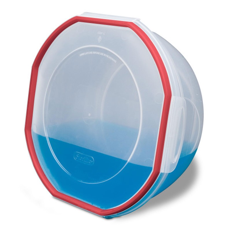 Sterilite Ultra-Seal 8.1 Qt Bowl, Large Airtight Food Storage Container,