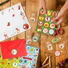 LINAYE 36 Sheets Christmas Stickers, 600 PCS Christmas Stickers Bulk