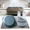 2Pcs Small Microfiber Dish Drying Mat, Absorbent Dish Drainer Mats